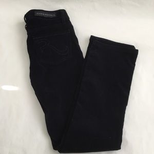 Rock & Republic Abigail Darkest Blue Cord SZ 25